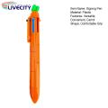 Signing Pen Carrot Shaped Ballpoint Pen 6 Color Retractable Stationery Pen for School Smooth Writing Ideal for Southeast Asian Buyers. 