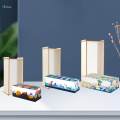 3Pcs Rectangle Silicone Mould Resin Casting DIY Epoxy Soap Mould for Office.