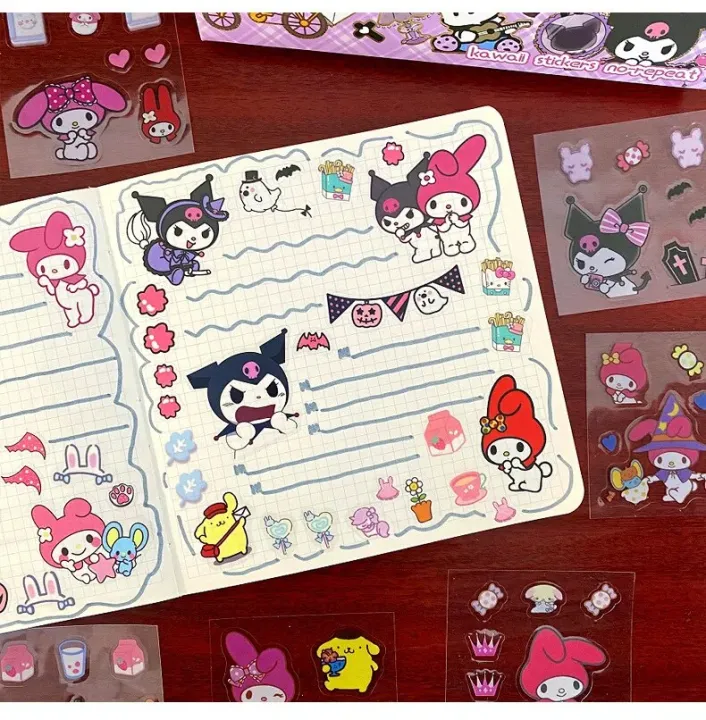 100PCS%20Cute%20Sanrio%20Stickers%20Gift%20Box%20Kuromi%20Melody%20Cinnamoroll%20Guka%20Set%20DIY%20Phone%20Waterproof%20Cartoon%20Decorative%20Sticker%20Materia%20-%20Image%205