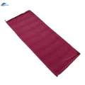 Soft Fleece Sleeping Bag Liner Business Backpacking Thermal Camping Blanket Deep Red. 