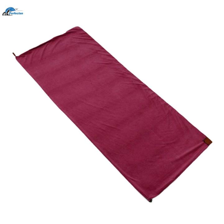 Soft%20Fleece%20Sleeping%20Bag%20Liner%20Business%20Backpacking%20Thermal%20Camping%20Blanket%20Deep%20Red%20-%20Image%209