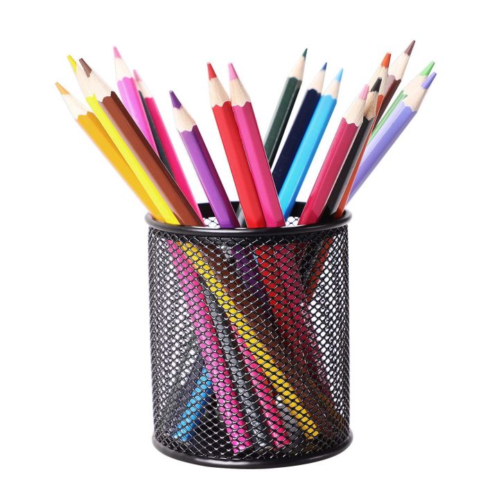 Metal%20Pen%20Holder%20Mesh%20Pencil%20Holder%20Desk%20Organizer%20For%20Office%20&%20Home%20Color-%20%20Black%20(2%20pcs)%20-%20Image%207