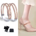 Shiny Rhinestone Elastic Shoe Ankle Straps Strap Detachable Lazy Shoelaces Shoes Fixing Strap Decorations Woman Anti Falling Heel Non-Slip Belt High Heels Anti-Loose Shoelace. 