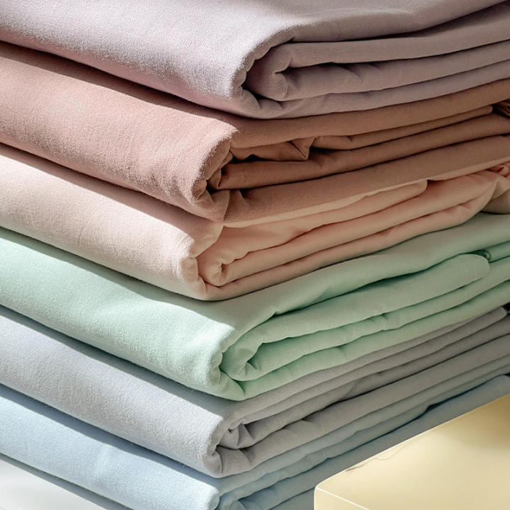 Japanese-style%20simple%20solid%20color%20washed%20cotton%20cotton%20quilt%20cover,%20bed%20linen%20and%20fusset%20pillowcase,%20four%20seasons%20cotton%20single%20bedding%20-%20Image%204