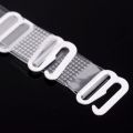 1 Pair Straps Bra Intimates Accessories Adjustable Underwear Straps Invisible Transparent Frosted Shoulder Straps. 