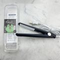 A mini hair iron pink electric curling iron curl modelling tools Hair Straightener Mini Travel Ceramic Straightening Irons. 
