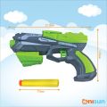 Competition Soft Gun toy Space Gun Bundle With 8 PCs soft Bullets. 