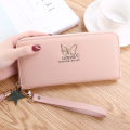 Ladies Clutch Long Wallets Simple Mobile Phone Bags Square Money Bag Multifunctional Zipper Card Holder for Women cartera mujer.