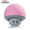 【FUPANG】Portable Mini Mushroom Wireless Speaker na may Stereo Subwoofer na may Silicone Suction Cup na may malakas na na may Phone Holder at Mic.. 