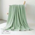 Couple Simple Bath Towel Absorbent Spring and Summer Thin Pure Cotton All Cotton Soft Home Dormitory Men's and Women's Three-Piece Suit of Bath Towel. 