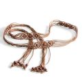 【beauty code store】New Ladies Belts Fashion National Style Hollow Tassel Strap Waist Chain Waistband Dress Accessories Style. 