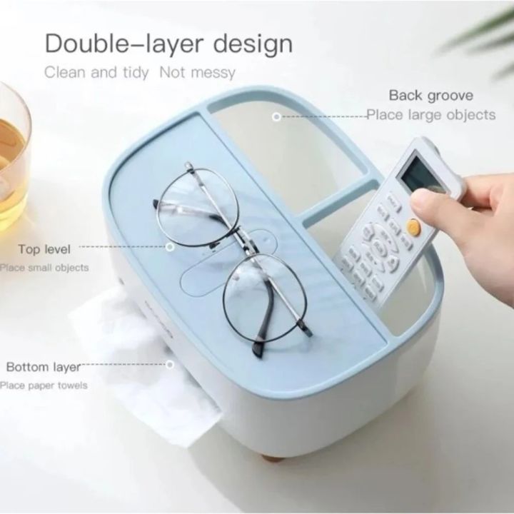 Style%20Tissue%20Box%20Holder%20Plastic%20Household%20Napkin%20Storage%20Box%20Practical%20Desk%20Organizer%20Office%20-%20Image%204