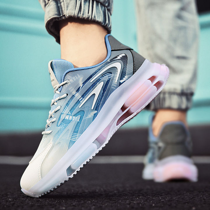 Korean Fashion Lightweight Soft Sole Shock Absorption Fashionable Sports Shoes Autumn New Outdoor All-Matching Casual Shoes Running Shoes