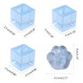 Squishy Ice Cube Soft Squeeze Toy TPR IceRock Toy Fidgets Kids Stress Relief Toy. 