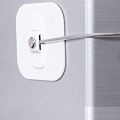 Refrigerator Lock, Mini Fridge Lock with Key for Adults, Lock for a Fridge, Cabinet Door(White 2Pack).