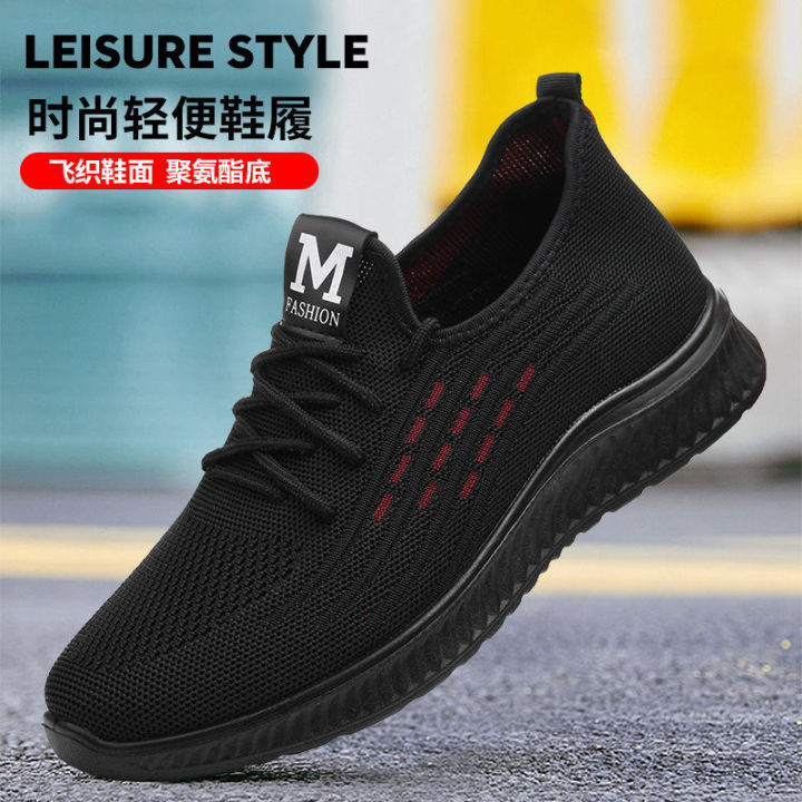 Chef%20Shoes%20Men's%20Deodorant%20and%20Non-Slip%20Working%20Wear%20Men's%20Shoes%20Long%20Standing%20Not%20Tired%20Feet%20Soft%20Bottom%20Casual%20Shoes%20Old%20Beijing%20Cloth%20Shoes%20Men%20-%20Image%202