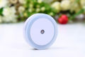 Auto On/Off Mini Wall LED Night Light Round Shape Smart LED Dim light with Light Sensor Bulb Plug & Play for Bedroom, Bathroom Hallway Pathway Toilet Energy-Saving Night Light Nightlight (US plug). 