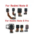 Front and Rear Back Camera For Xiaomi Redmi Note 8 Pro Main Facing Camera Module Flex Cable Replacement Spare Parts. 