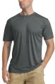 TACVASEN UPF 50+ Soft Summer T-shirts Men's Anti-UV Skin Sun Protection Performance Shirts Gym Sports Casual Fishing Tee Tops. 
