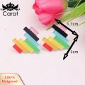 Carat Dating Earrings Rainbow Heart Triangle Earrings Cute Ear Studs for Prom Party Dating Trendy Ear Jewelry for Girls Buyers' Favorite Rainbow Color Earrings. 