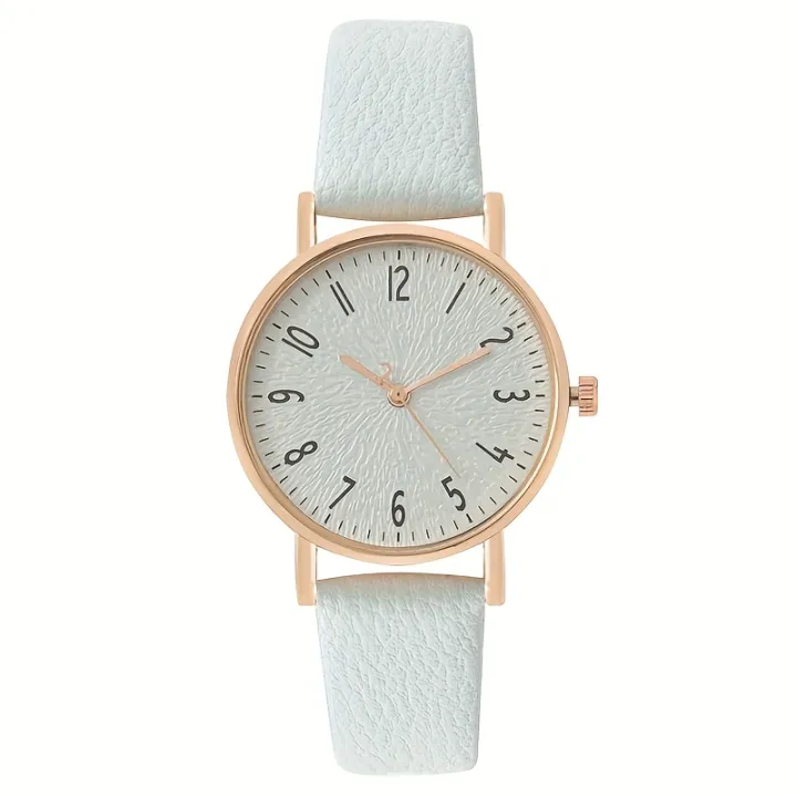 Women's%20Watch%20Casual%20Round%20Pointer%20Quartz%20Watch%20Textured%20Dial%20Analog%20PU%20Leather%20Wrist%20Watch%20-%20Image%207