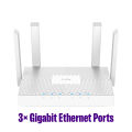 Cudy WR1300E AC1200 Gigabit Dual-Band Wi-Fi Router - 867Mbps at 5GHz and 300Mbps at 2.4GHz - Beamforming - MU-MIMO - White. 