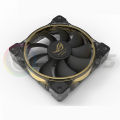 PC Gamer Cabinet Fan Logo Sticker ROG MSI AORUS Corsair Logos, MOD Computer Case Paste Decoration Part, 3Pcs/Bag.