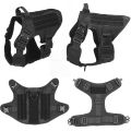 Military Large Dog Harness Pet German Shepherd K9 Malinois Training Vest Tactical Dog Harness And Leash Set For Dogs Accessories. 