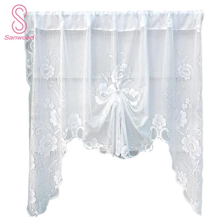 Window Drape Washable American Style Countryside Partition Door Screen