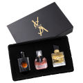 Spot Flower Story Trembling Quick Hand Women's Perfume Set Black Opium Three-Piece Set Men's Perfume Gift Box. 