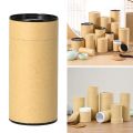 Accessories Multiple Sizes Packaging Boxes Kraft Paper Crafts Storage Box Cylindrical Cardboard Round Tube For Women Girls.