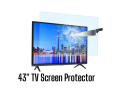 TV Screen Protector 43 inch | TV Screen Guard 43 inch | Tv screen protector glass 43 inch | LED tv screen protector 43 inch | LCD tv screen protector  43 inch. 