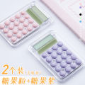 Mini Calculator Cute Mini Portable Counter High Value Transparent Small Children's Calculator Don.