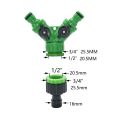 DIY Drip Irrigation System Automatic Watering Garden Hose Micro Drip Watering Kits with Adjustable Drippers Gardening Tool Kit.