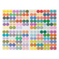 1set For doTERRA Essential Oil Bottle Cap Lid Label Pre-printed Essential Oil Bottles Cap Lid Labels Round Circle Stickers.
