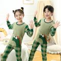 Boys Girls Pajamas Autumn Winter Long Sleeve Children's Clothing Sleepwear Cotton Pyjamas Sets for Kids 2 4 6 8 10 12 Years. 