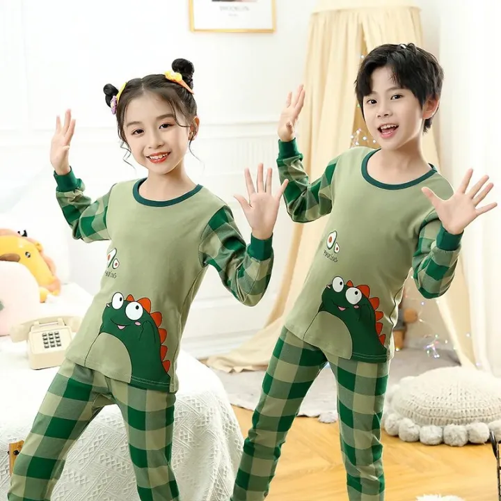 Boys%20Girls%20Pajamas%20Autumn%20Winter%20Long%20Sleeve%20Children's%20Clothing%20Sleepwear%20Cotton%20Pyjamas%20Sets%20for%20Kids%202%204%206%208%2010%2012%20Years%20-%20Image%206