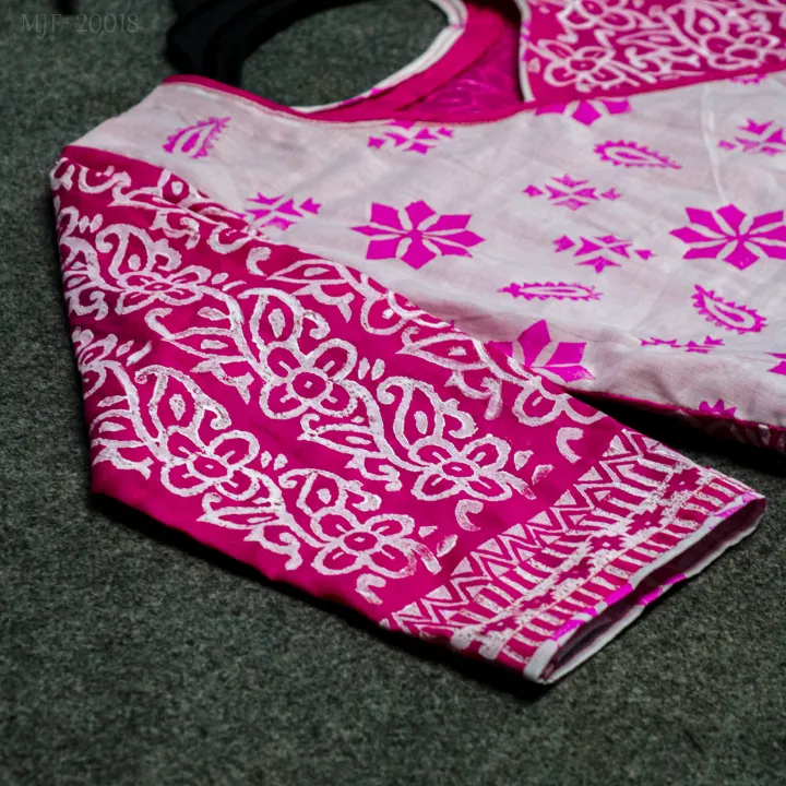 Stylish%20And%20Fashionable%20Women%20Dress%20Handmade%20Women%20new%20Block%20Printed%20Women%20kurtis%20-%20Image%204