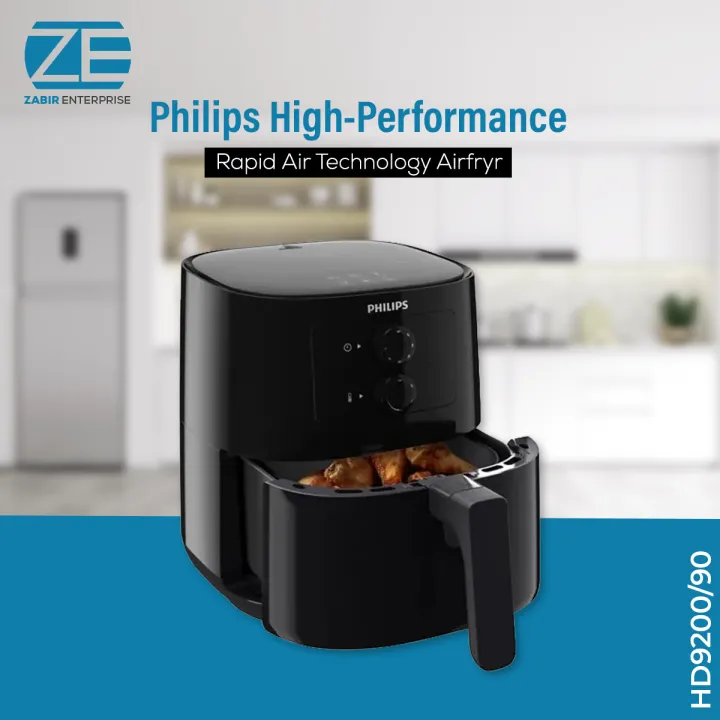 High-Performance%20-%20Philips%20HD9200/91%20with%20rapid%20air%20technology%20required%20Airfryr%20(4.1%20liter)%20-%20Sleek%20Usage%20-%20Image%204