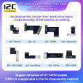 i2C Non-Removal Rear Camera Repair Tag-on Flex Cable For iPhone 12 13 14 Pro MAX Mini POP-up Window Problem Repair No Welding. 