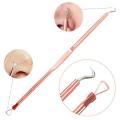 Blackhead Remover Pimple Comedone Extractor Tool Best Acne Removal Kit - Treatment for Blemish, Whitehead Popping, Zit Removing for Risk Free Nose Face Skin with Case. 