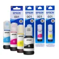 Epson 001 Four color Ink bottle For L6270, L4150, L4160, L4260, L6160, L6170, L6190, L14150 Printer. 