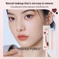 Invisible Pore Primer Stick Pore Eraser Concealer Waterproof Face Primer Makeup Base Oil-control Smooth Fine Lines Isolation BruberryBeE. 