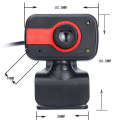 Drive free USB camera desktop high definition built in microphone laptop desktop home use. 