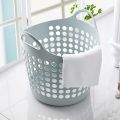 Household Large Laundry Basket Bathroom Laundry Basket Clothes Basket Storage Clothes Toy Plastic Basket Dirty Clothes Storage Basket.