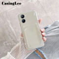 For Vivo Y03 Case Soft Card Bag Case Card Holder Transparent Wallet Cover For VIVO Y03 Back Cover Phone Cases.