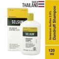 Selsun Selenium Sulfide 2.5% Dandruff Shampoo - 120ml(Made in Thailand). 