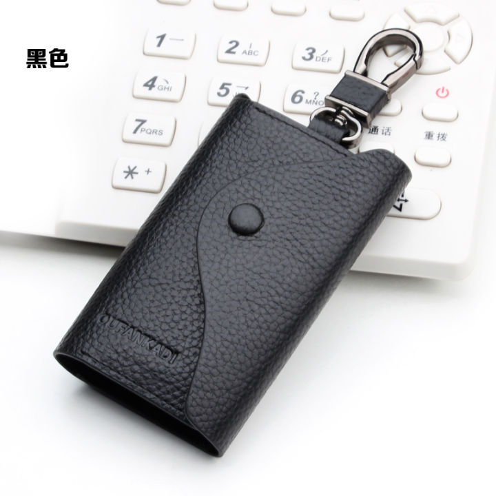 Key%20Case%20Men's%20Korean-Style%20Key%20Bag%20Multi-Function%20Car%20Key%20Case%20Women's%20Large%20Capacity%20Home%20Mini%20Key%20Chain%20Simple%20-%20Image%205