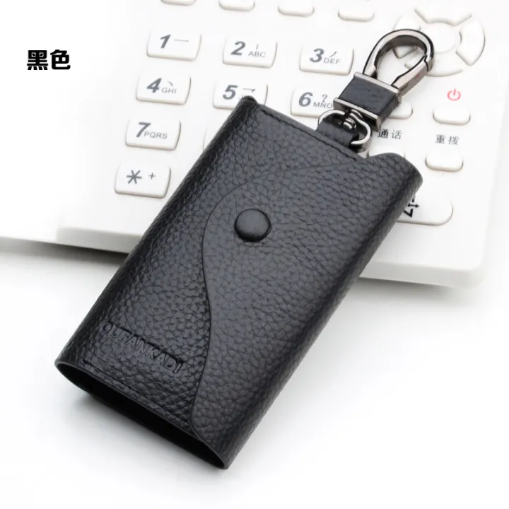Key%20Case%20Men's%20Korean-Style%20Key%20Bag%20Multi-Function%20Car%20Key%20Case%20Women's%20Large%20Capacity%20Home%20Mini%20Key%20Chain%20Simple%20-%20Image%205