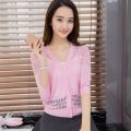 Autumn Summer Cardigan Women Lace Hollow Out Shawl Teenager Girls Knitted Sweater Female Cardigans Women Thin Coat Ladies Tops.
